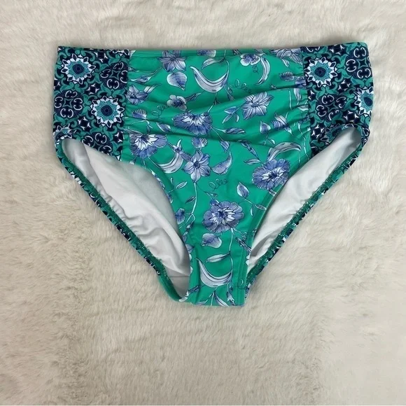 Lands' End Women's Tankini Set Top and Bottom NWOT - Picture 3 of 8